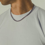 5mm Tennis Chain - Purple - Cernucci