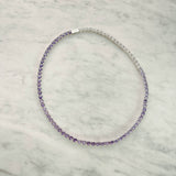 5mm Tennis Chain - Purple Graduated - Cernucci