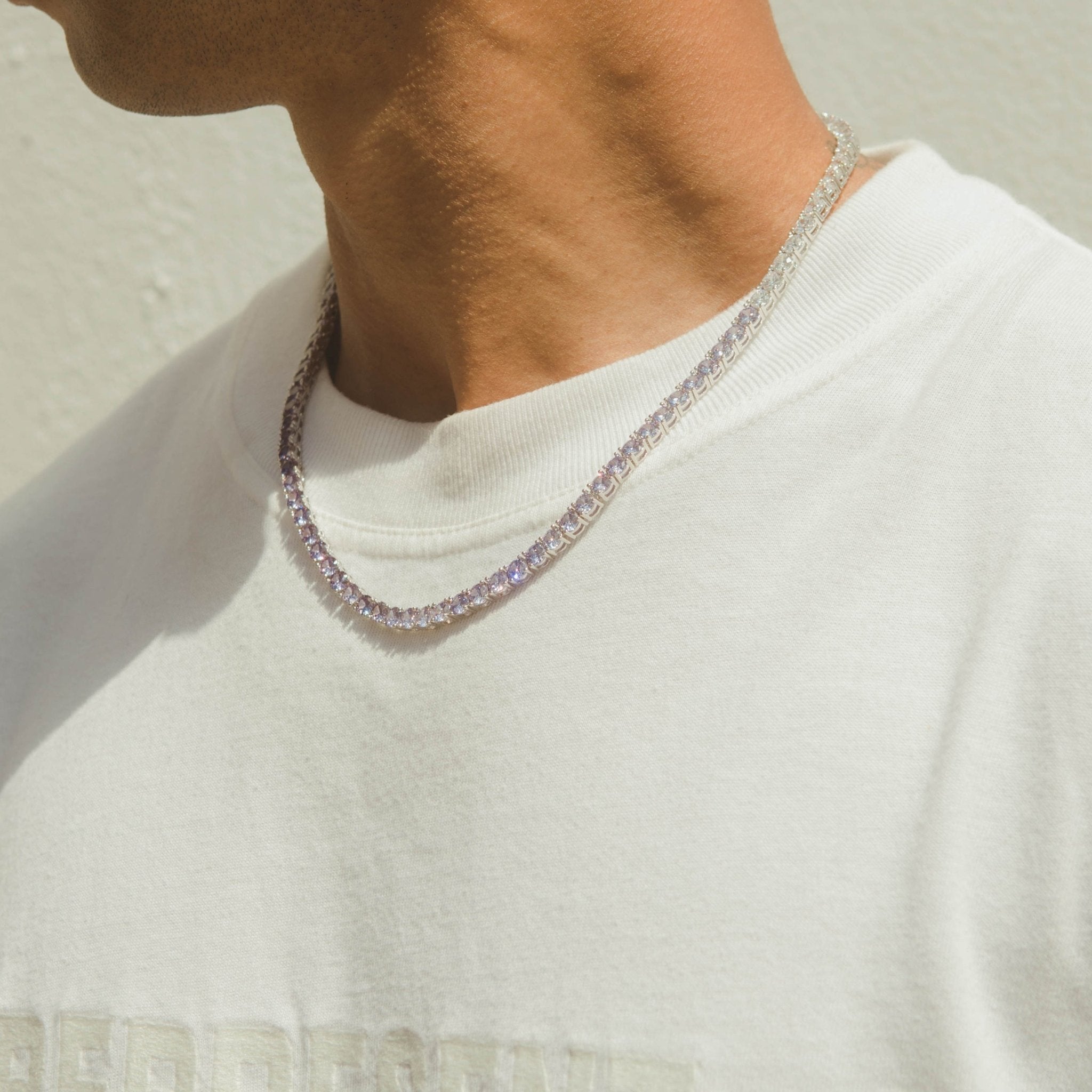 5mm Tennis Chain - Purple Graduated - Cernucci