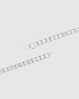 5mm Tennis Chain - White Gold - Cernucci