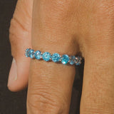 5mm Tennis Ring - Blue - Cernucci