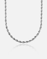 5 mm Seilkette – Weißgold