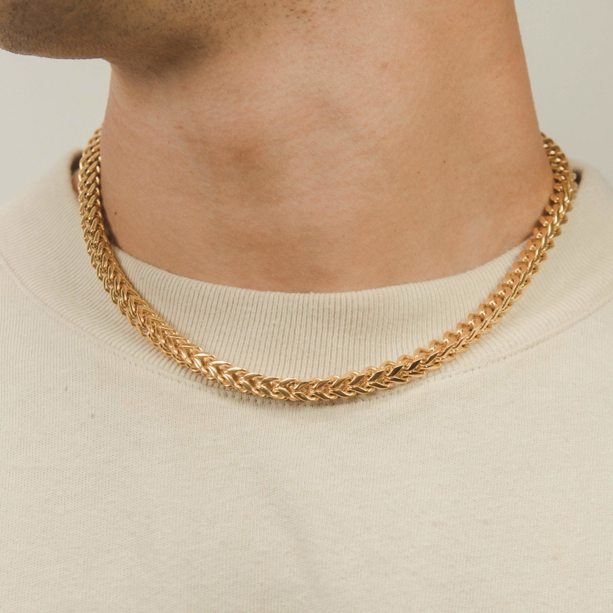 6mm Franco Chain - Gold - Cernucci