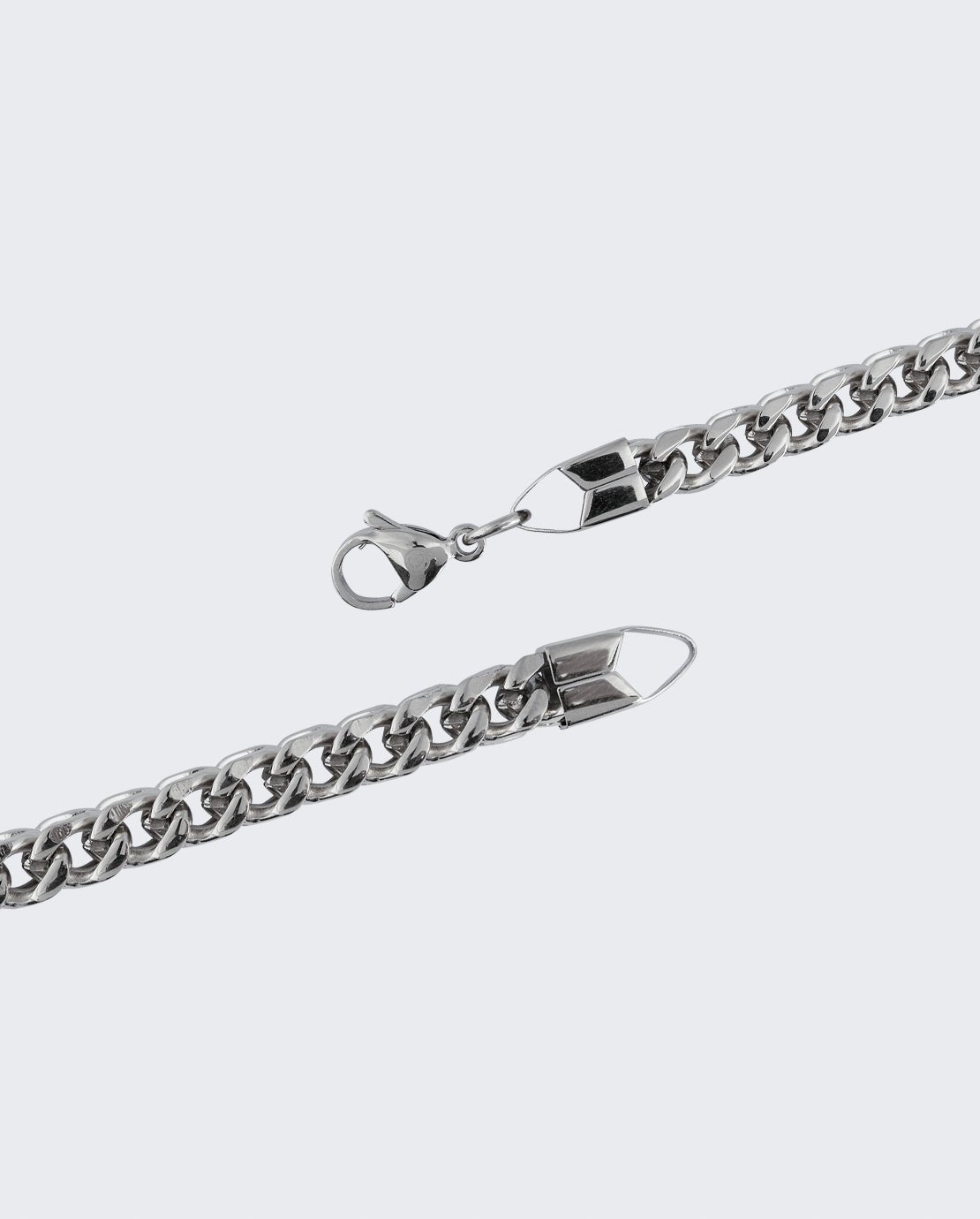 6mm Franco Chain - White Gold - Cernucci