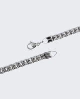 6mm Franco Chain - White Gold - Cernucci