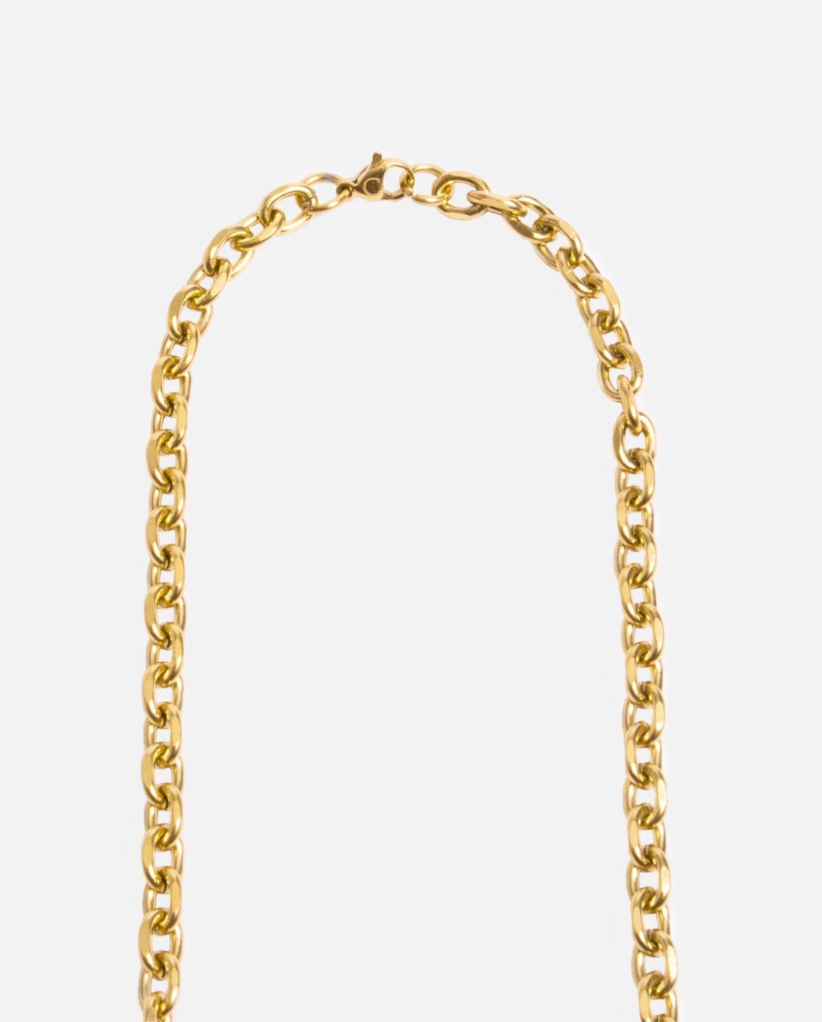 6mm Hermes Link Chain - Gold - Cernucci