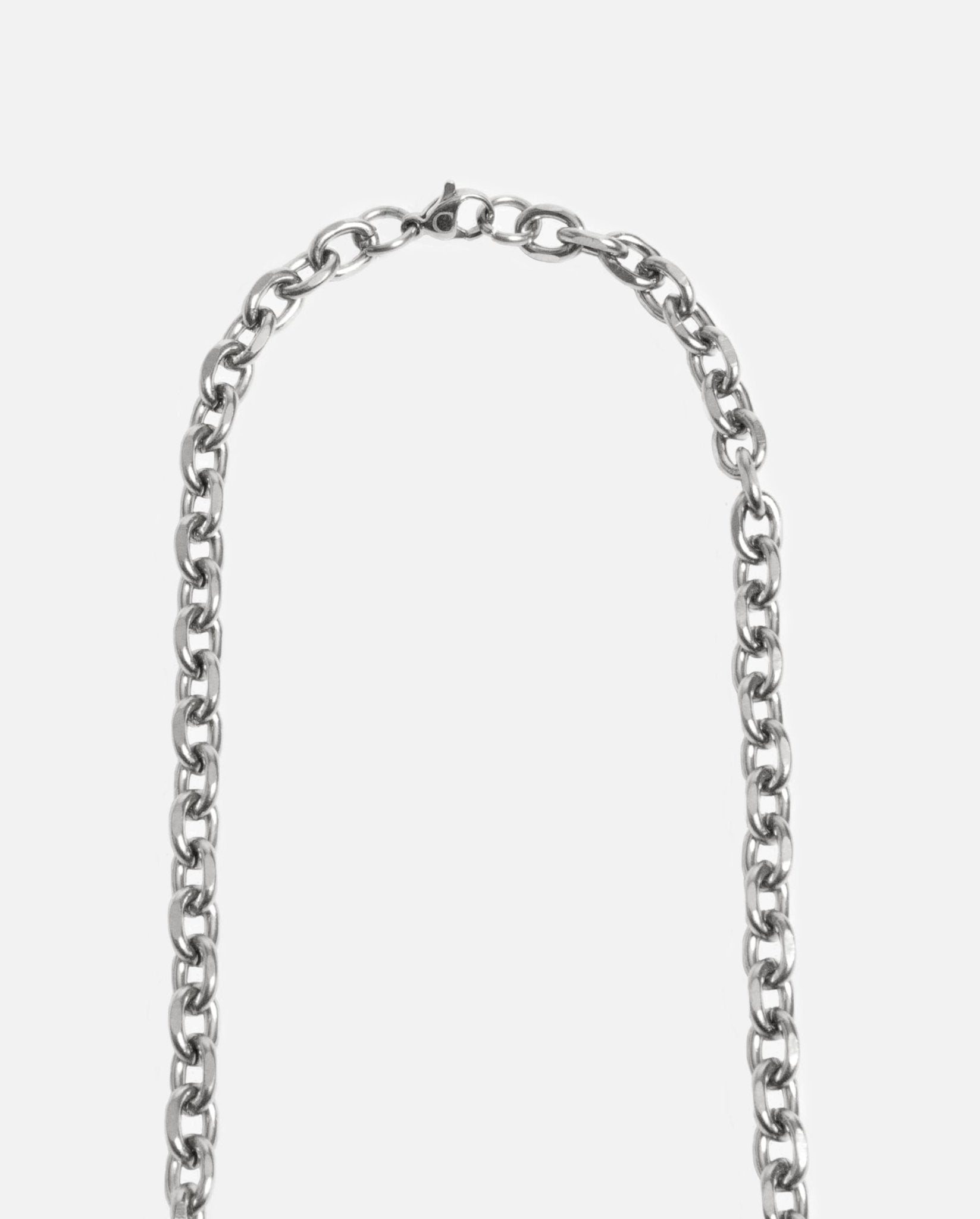 6mm Hermes Link Chain - White Gold - Cernucci
