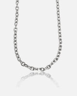 6mm Hermes Link Chain - White Gold - Cernucci