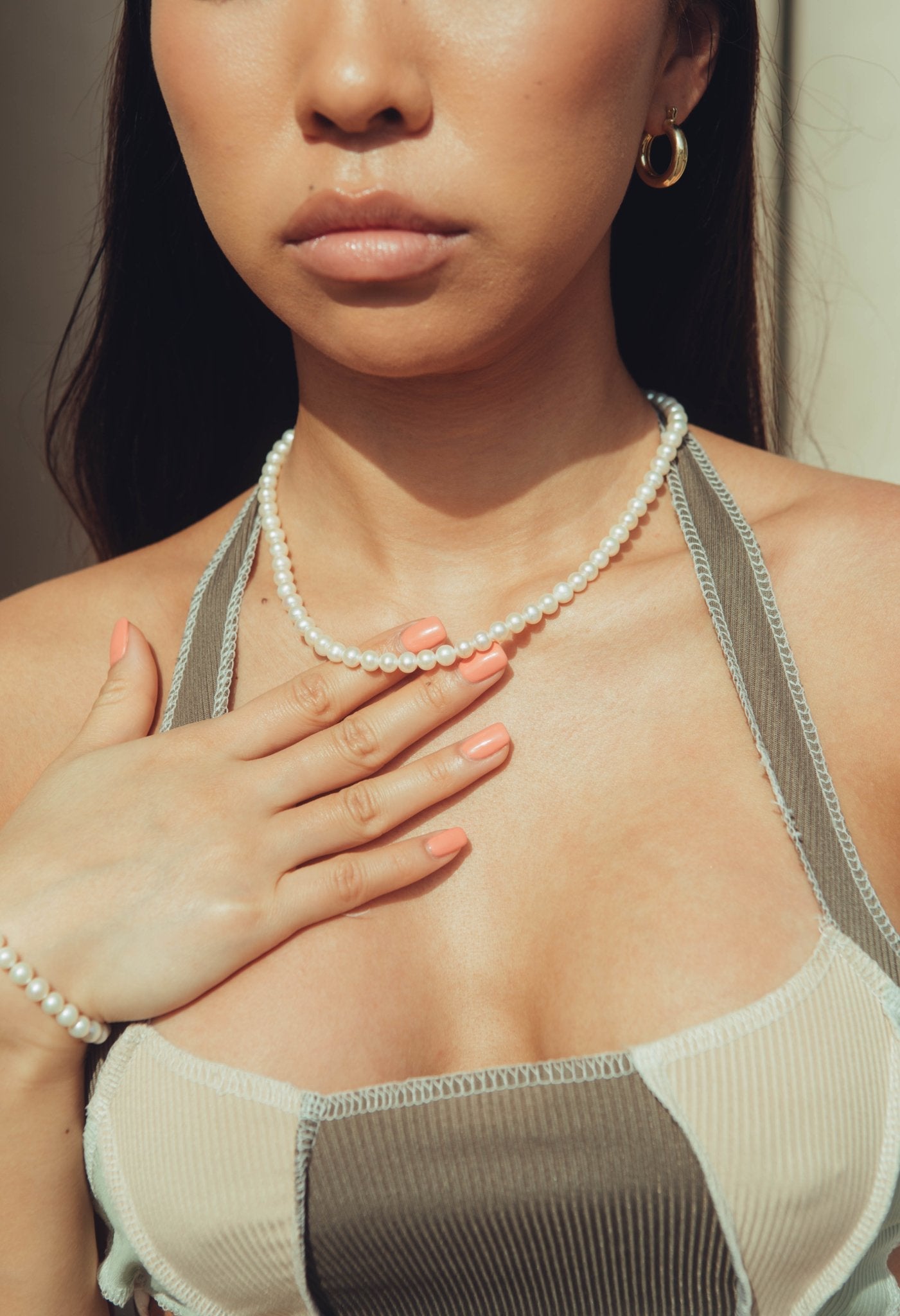 6mm Pearl Necklace - Cernucci