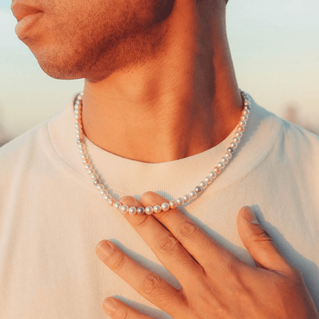 6mm Pearl Necklace - Multi - Cernucci