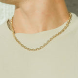 7mm Hermes Link Chain - Gold - Cernucci
