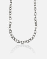 7mm Hermes Link Chain - White Gold - Cernucci