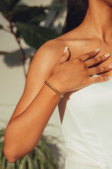 8mm Miami Cuban Link Bracelet - Gold - Cernucci