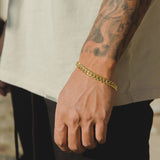 8mm Miami Cuban Link Bracelet - Gold - Cernucci