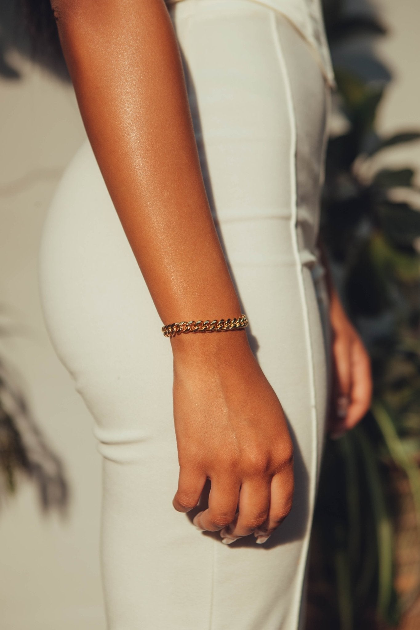 8mm Miami Cuban Link Bracelet - Gold - Cernucci