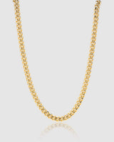 8mm Miami Cuban Link Chain - Gold - Cernucci
