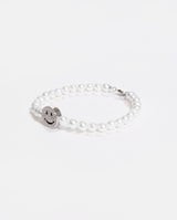 JM10 Iced Smiley Pearl Bracelet