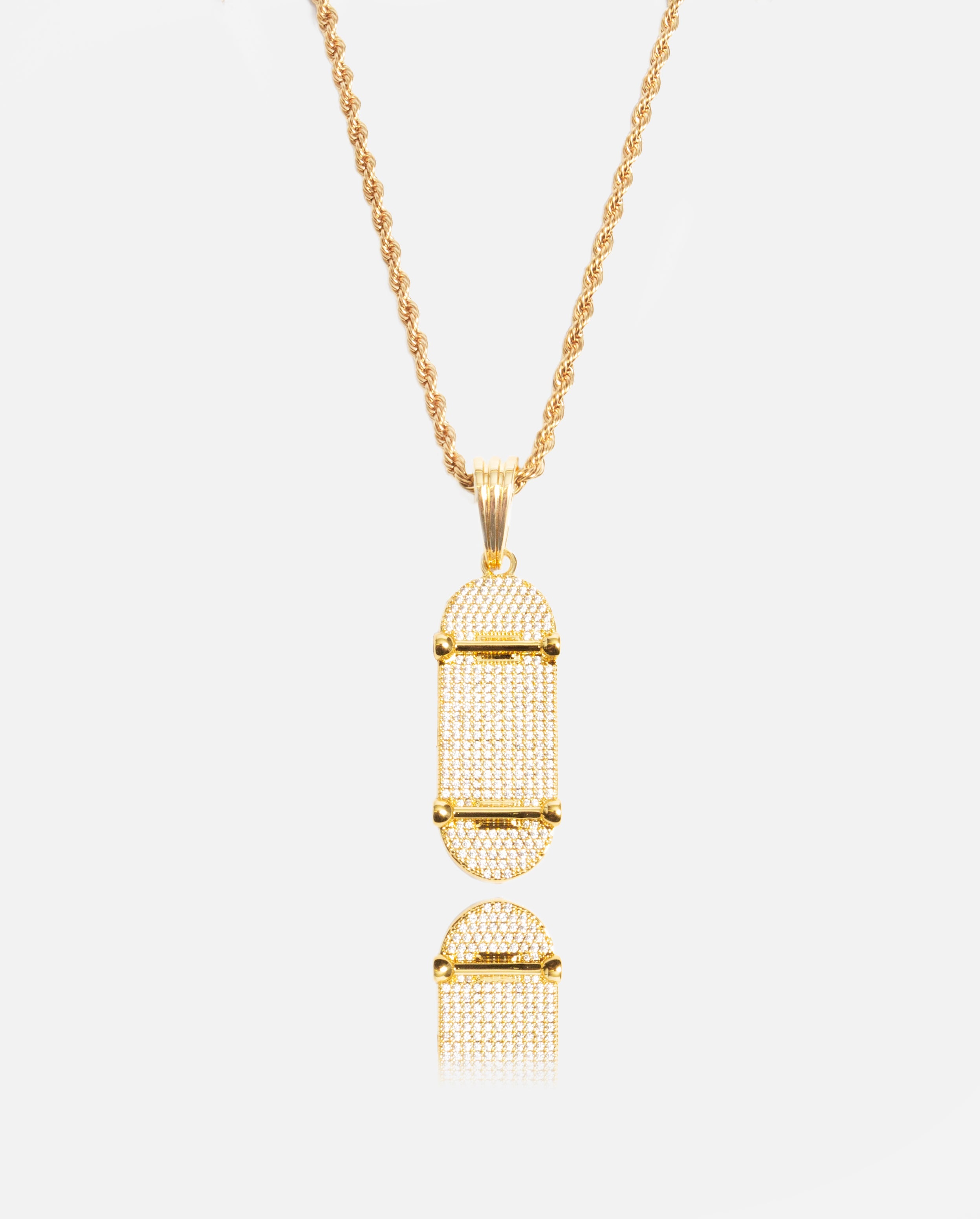 Iced Deck Pendant - Gold