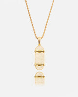 Iced Deck Pendant - Gold