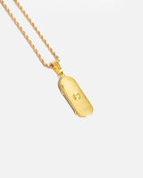 Iced Deck Pendant - Gold