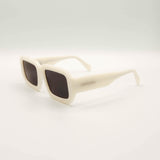 Square Sunglasses - Ecru