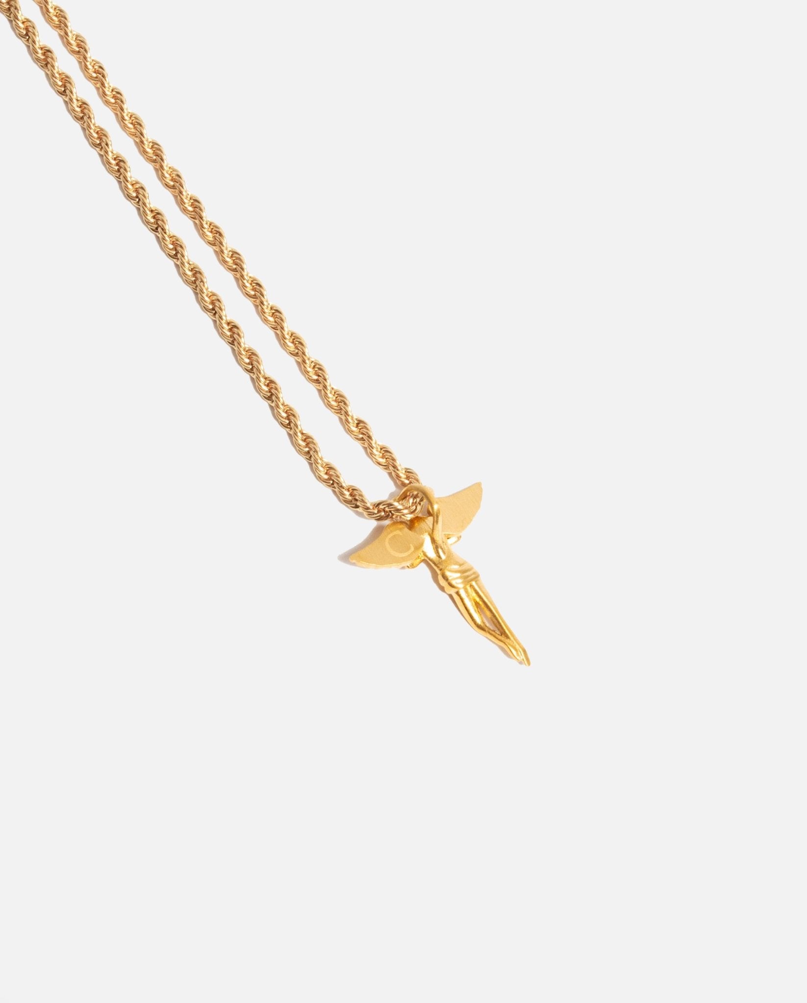 Angel Pendant - Gold - Cernucci