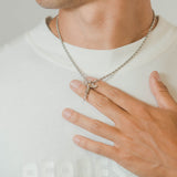 Angel Pendant - White Gold - Cernucci