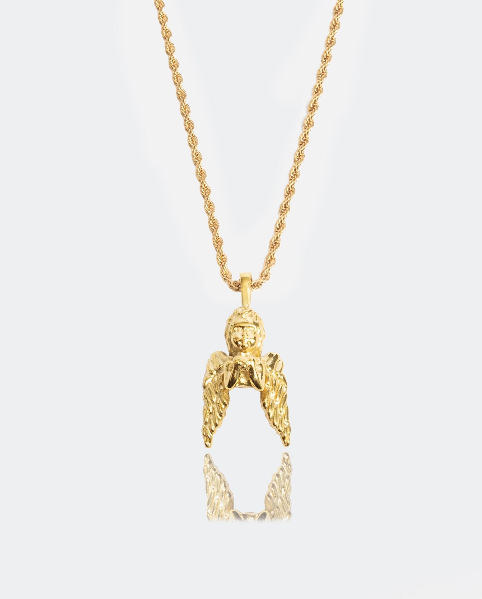 Angel Wish Pendant - Gold - Cernucci