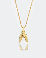 Angel Wish Pendant - Gold - Cernucci