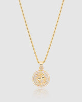 Aries Zodiac Pendant - Gold - Cernucci