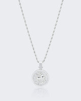 Aries Zodiac Pendant - White Gold - Cernucci