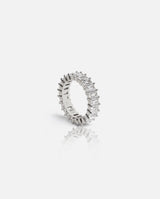 Baguette Ring - White Gold - Cernucci
