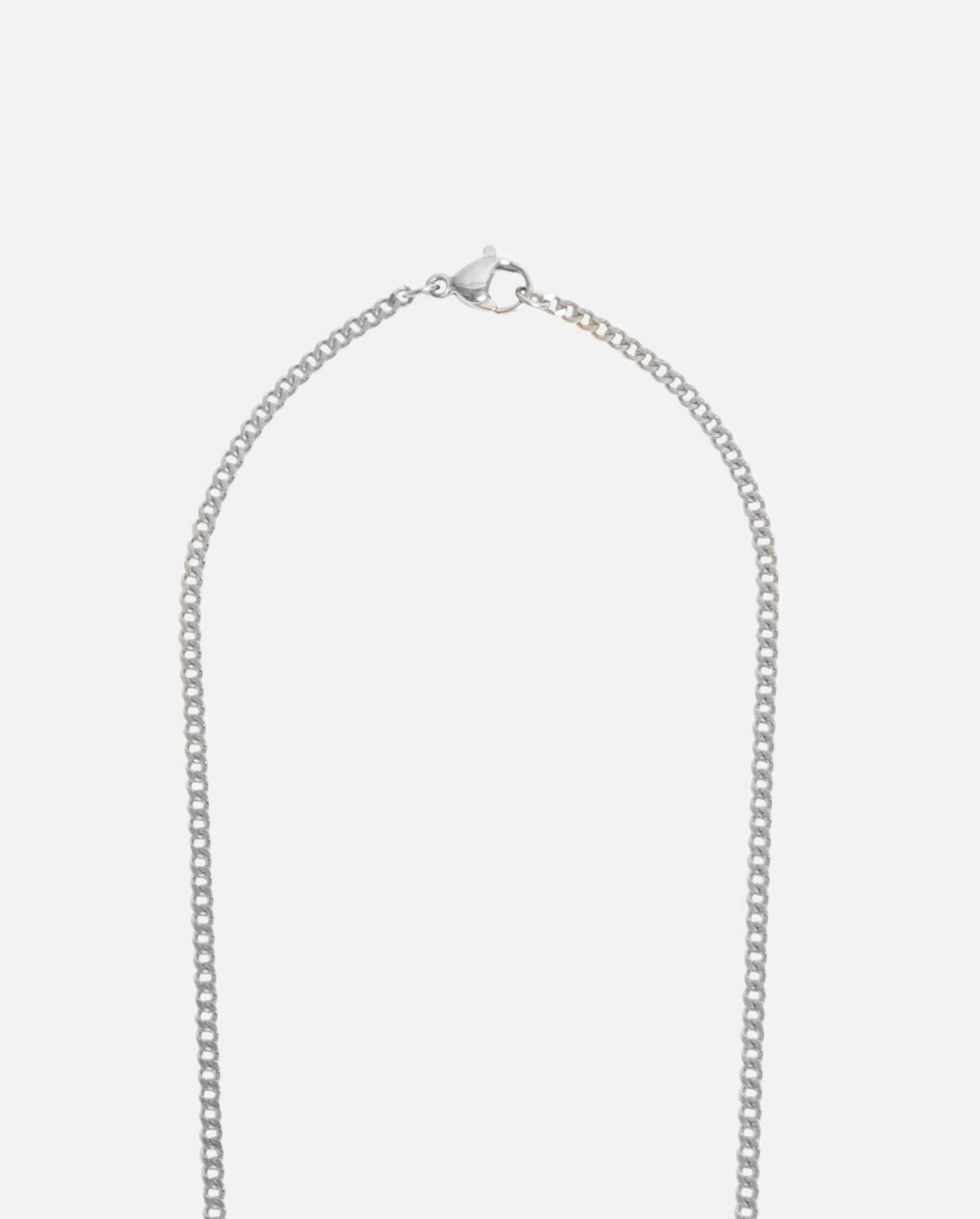 Beware Bone Necklace - White Gold - Cernucci
