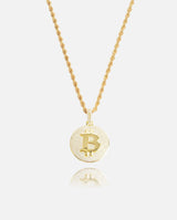 Bitcoin Pendant - Gold - Cernucci