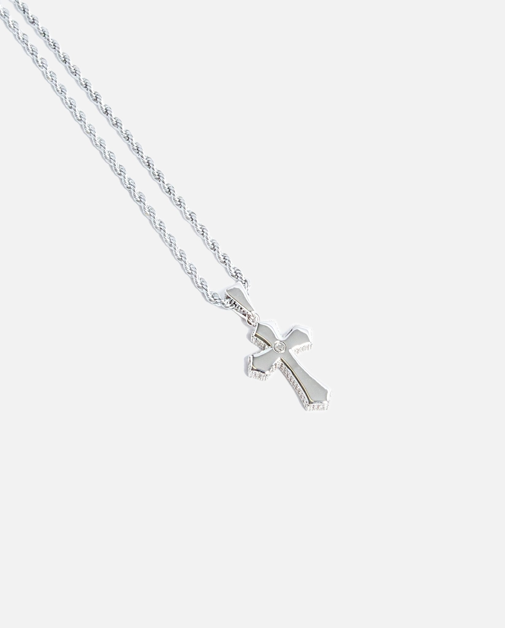 Cernucci Cross Pendant - Orange - Cernucci
