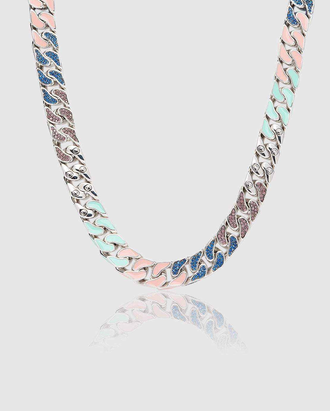 Cernucci Cuban Link Chain - Multi - Cernucci
