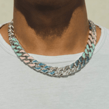 Cernucci Cuban Link Chain - Multi - Cernucci