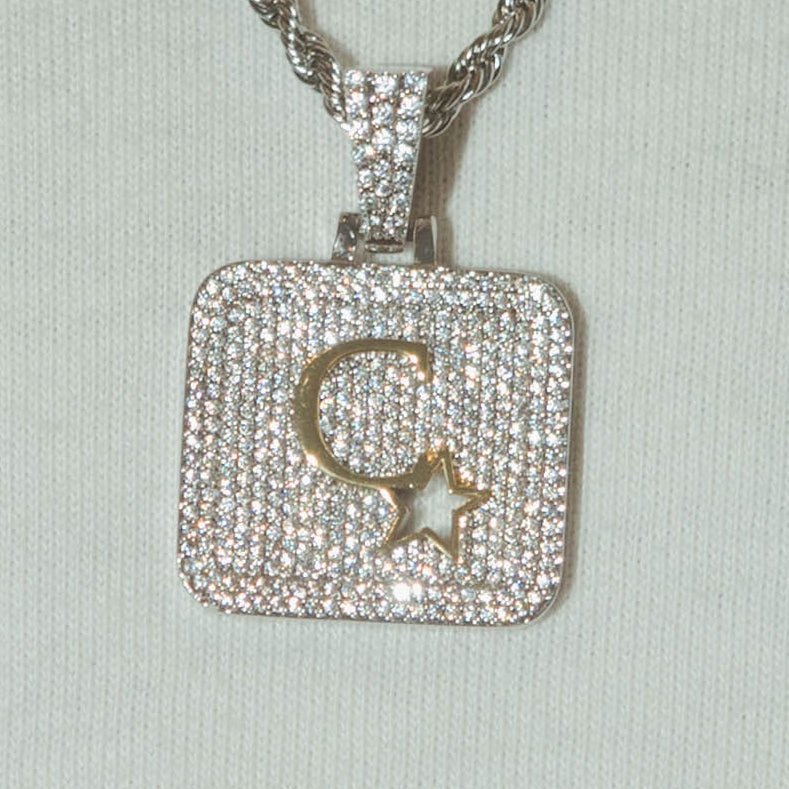 Cernucci Star Pendant - 2 Tone - Cernucci