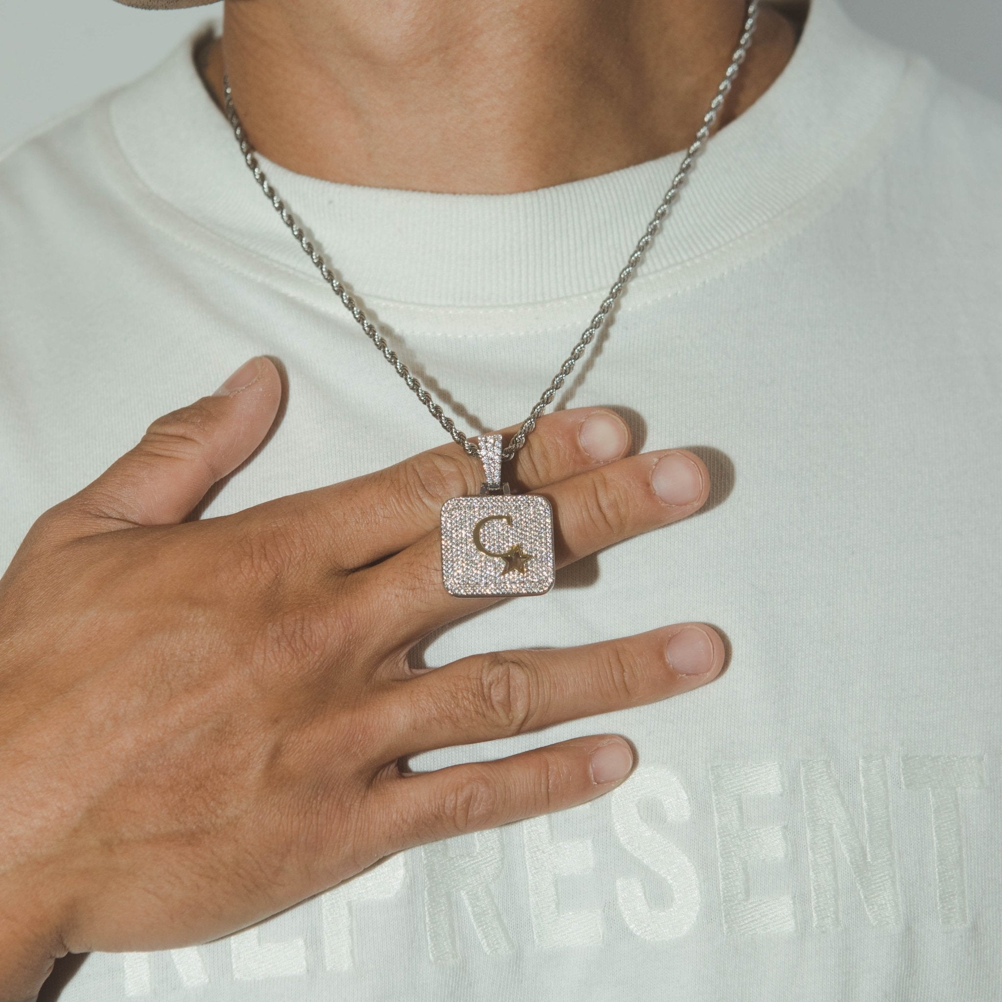 Cernucci Star Pendant - 2 Tone - Cernucci
