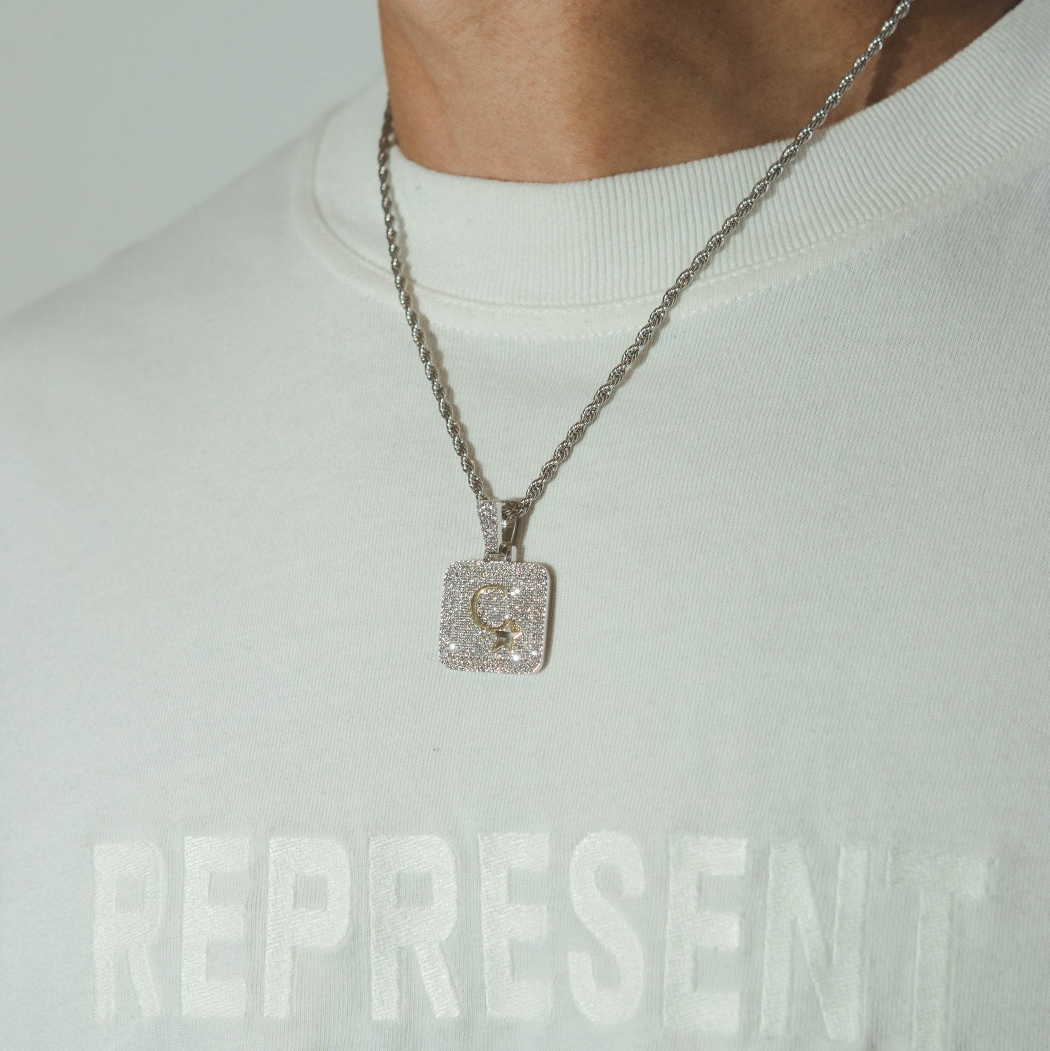 Cernucci Star Pendant - 2 Tone - Cernucci