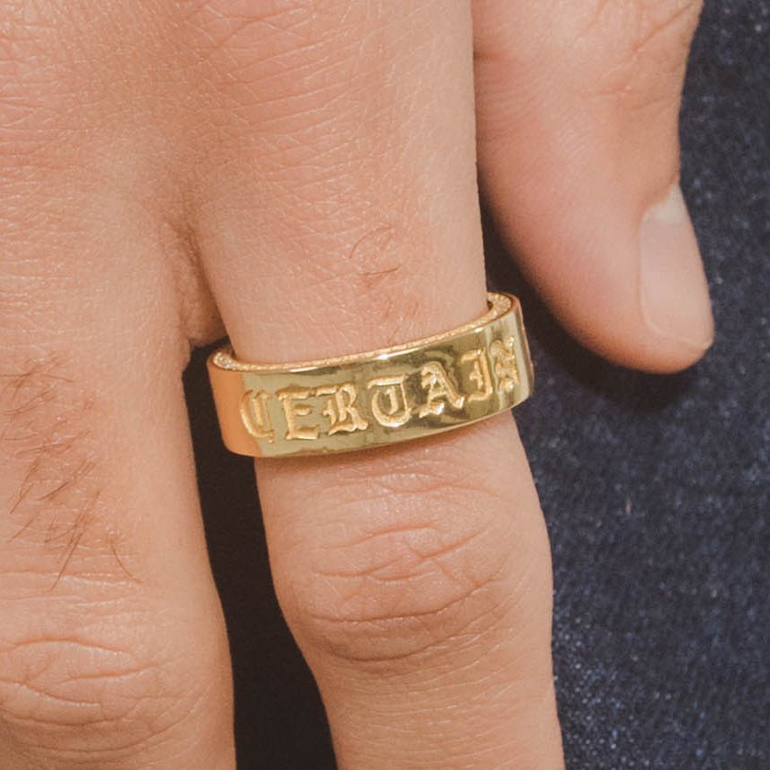 Certain Destiny Ring - Gold - Cernucci