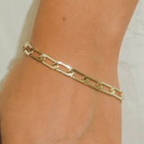 Chain Link Bracelet - Gold - Cernucci
