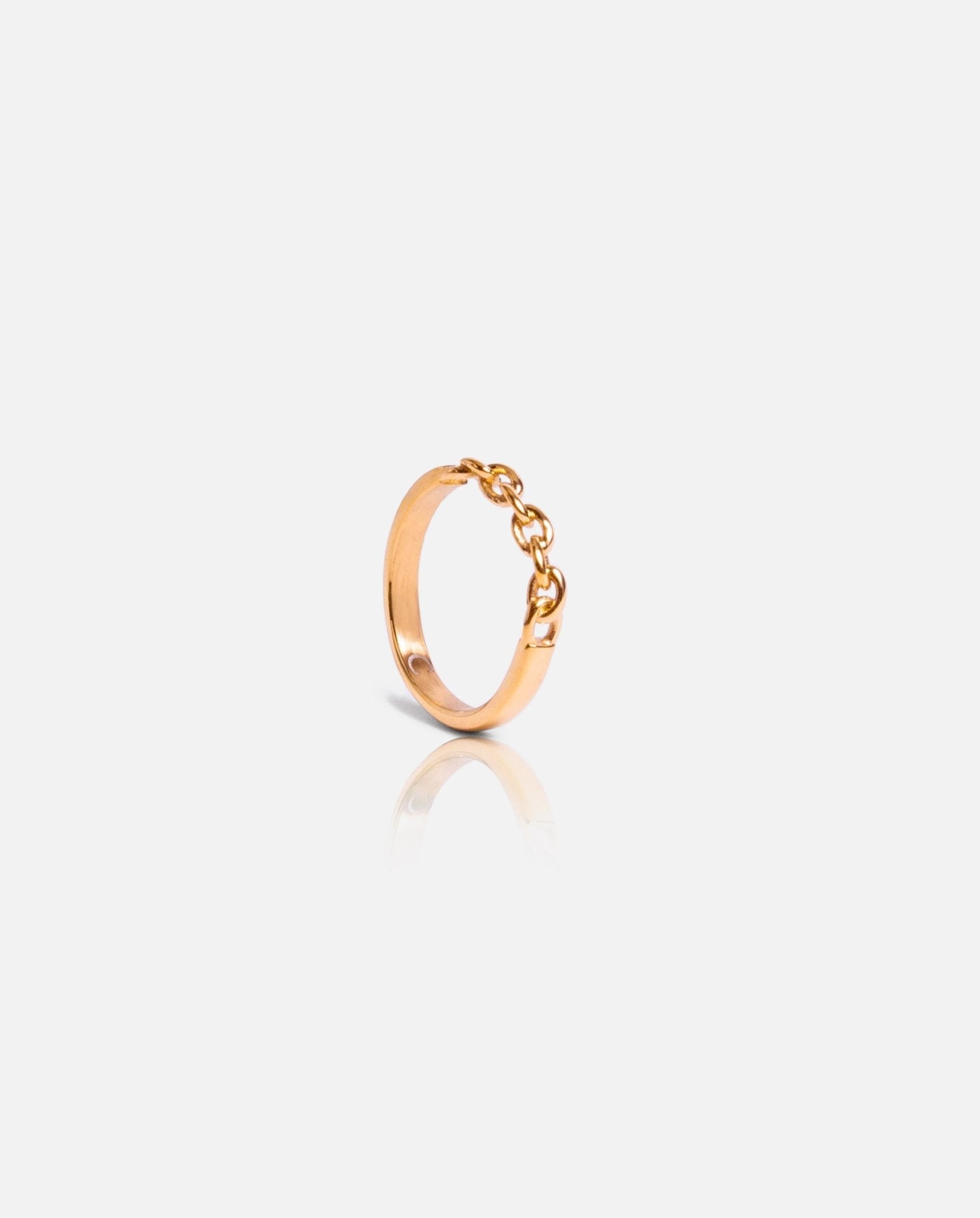 Chain Link Ring - Gold - Cernucci