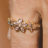 Cherry Blossom Ring - Gold - Cernucci