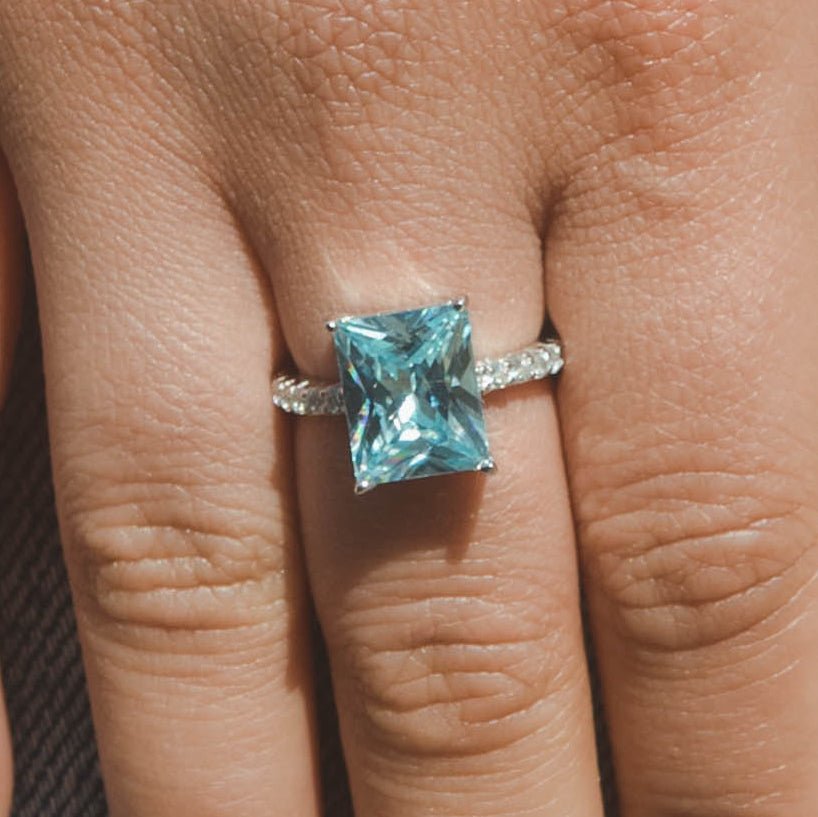 Cocktail Ring - Blue - Cernucci