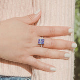 Cocktail Ring - Purple - Cernucci
