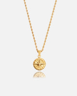 Compass Pendant - Gold - Cernucci