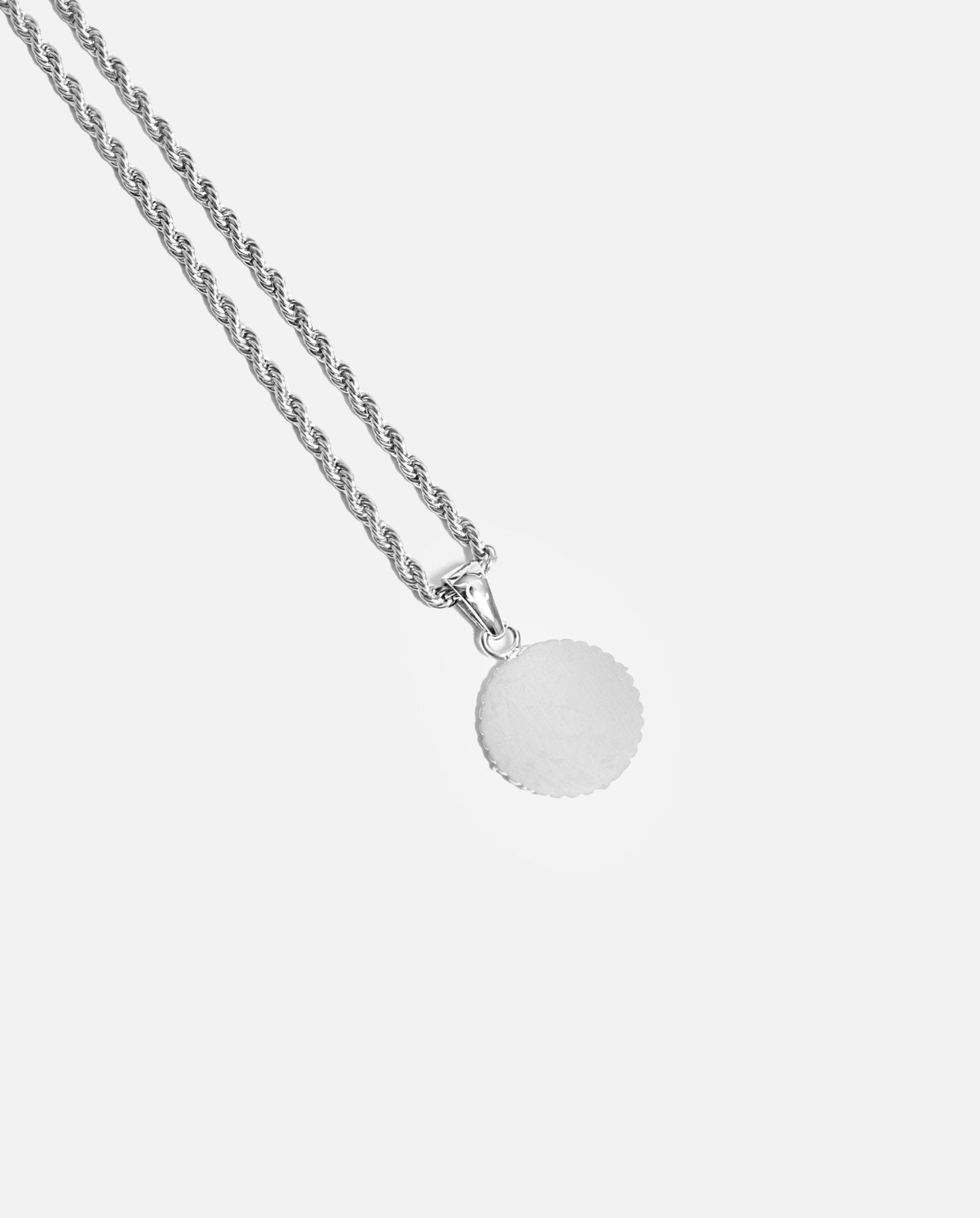 Compass Pendant - White Gold - Cernucci