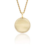 Custom 3D Photo Pendant - Gold - Cernucci