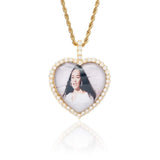 Custom 3D Photo Pendant - Gold - Cernucci